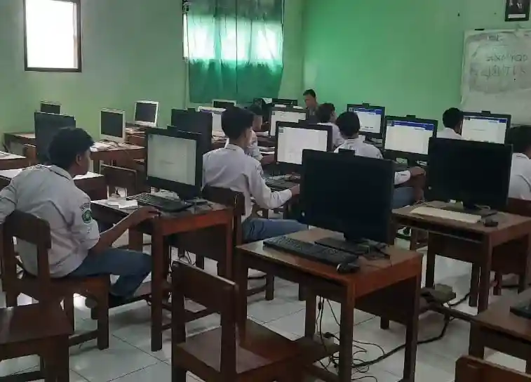 Pelaksanaan TKA di SMA NU Kedung